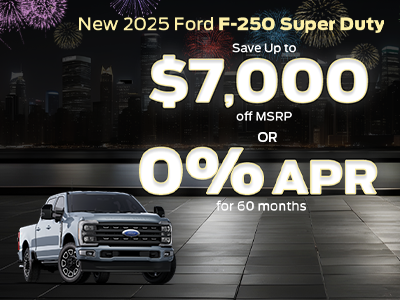 New 2025 Ford F-250 Super Duty