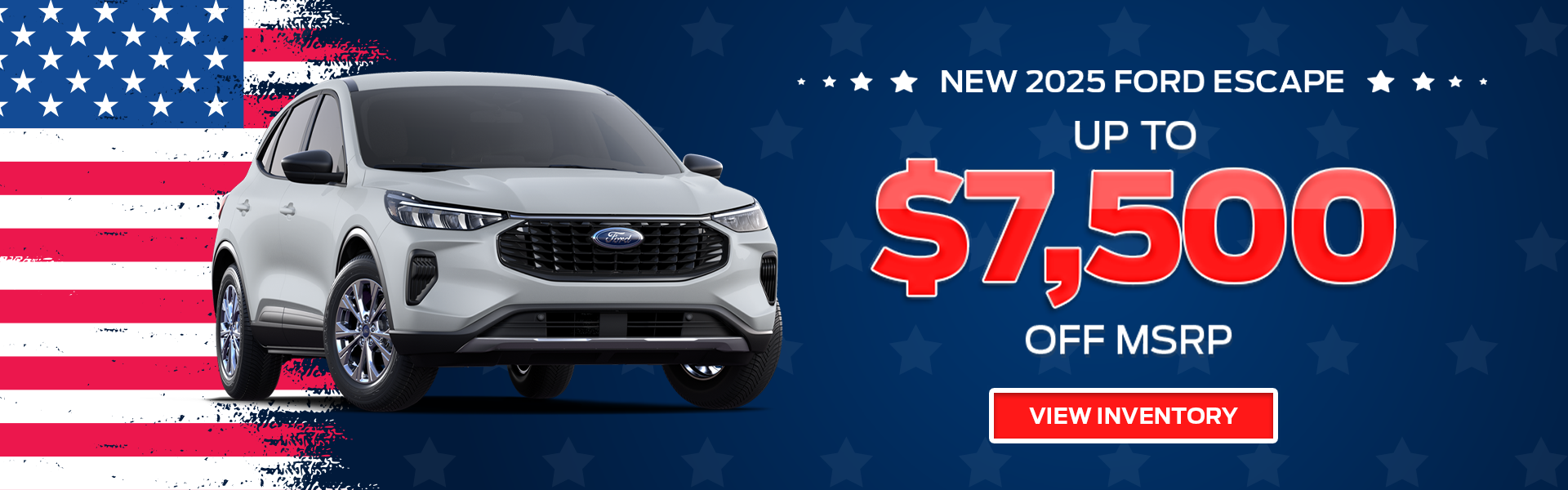 Save up to $7,500 on a new 2025 Ford Escape
