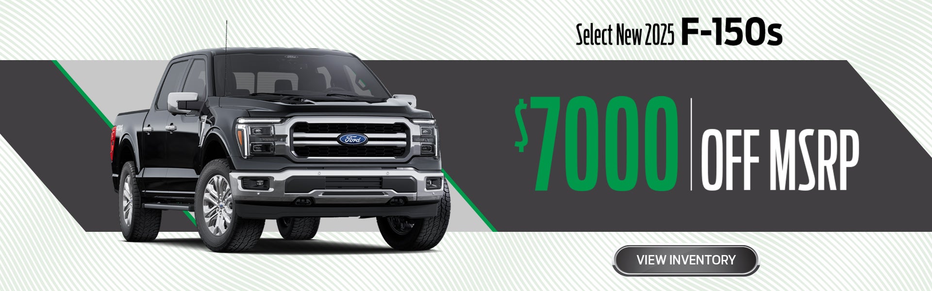 Get up to $7,000 off on select new 2025 Ford F-150 models