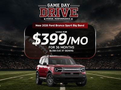 New 2026 Ford Bronco Sport Big Bend