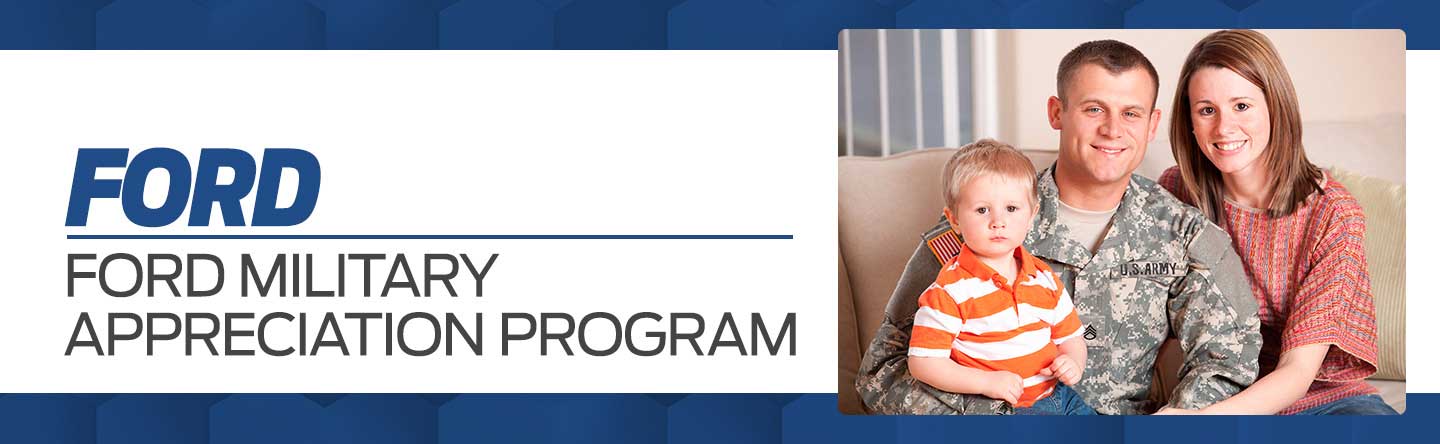 Ford Military Appreciation Program at Summerville Ford in Summerville SC